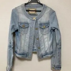 セシルマクビーのデニムジャケット ライトブルー デニムジャケット