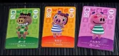 amiiboカード アミーボカード ポーク＆ちえり＆ハムカツ