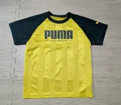 363　PUMA サッカー トレーニングシャツ イエロー 140のサムネイル