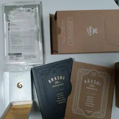 嵐　ファンクラブ限定5×20スワロフスキーゴールド、フォトフレーム