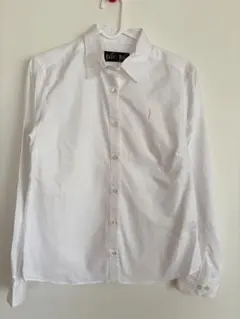 イーストボーイ EAST BOY ホワイト 長袖 Yシャツ 9号 M レディース