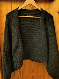 Rady 黒 ニット カーディガン 長袖