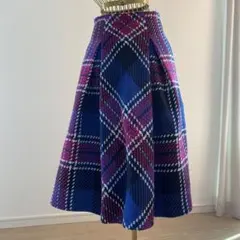 ⭐︎最終お値下げ⭐︎ スナイデル　ロービングチェックミディスカート