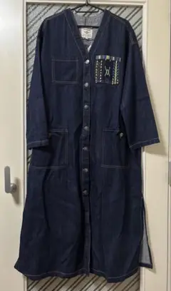 チチカカ デニム ロング ジャケット