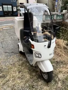 【ジャンク】ホンダ ジャイロキャノピー 4スト／ミニカー登録済／廃車すみ