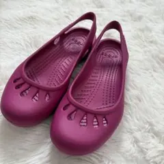 廃盤品✨クロックス マリンディ ピンク W6 22.5cm～23cmのサムネイル