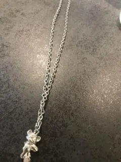 値下げ!OYシルバー クマチャーム ネックレス