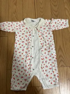 プチバトー　ロンパース3枚セット