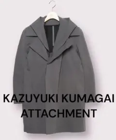 カズユキクマガイ　フーデットスプリングコート　サイズM