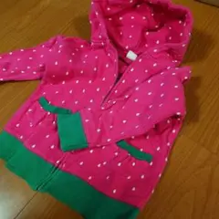 110 レモール　いちご　パーカー　春