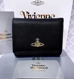 【大人気♡ショッパー付】新品 ヴィヴィアン・ウエストウッド　三折財布
