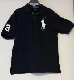 POLO RALPH LAUREN ビッグポニー 黒 XL 刺繍ロゴのサムネイル