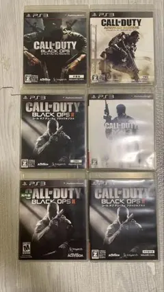 Call of Duty PS3 ソフト6本セット