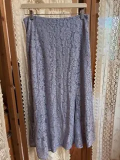 GＵ⭐︎レース ラベンダースカート