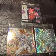 ガンダム　シール　ウエハース　MR ユニコーンガンダム　ウイングガンダム　3枚
