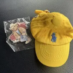 ポロ ミニキャップとキーホルダーセット