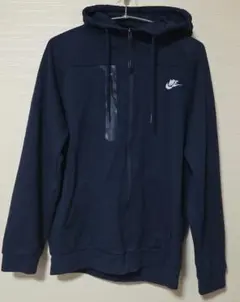 NIKE ジップアップパーカー ネイビー S
