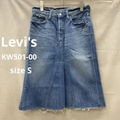 i882＊ Levi's KW501-00 デニムスカート Sサイズ インディゴのサムネイル