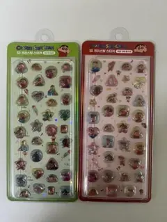 クレヨンしんちゃん 3Dクリスタルステッカー 2セット