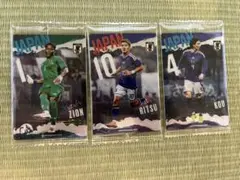 サッカー日本代表 ツインウエハース 堂安律 板倉滉 鈴木彩艶