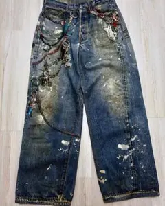 acnestudios バギーフィットジーンズ - 1981F 32inch ワケあり】Acne Studios バギーフィットジーンズ 1981M