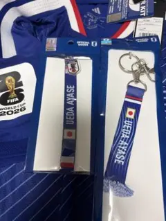 公式パッチ付き 久保 L サッカー日本代表 2026 オーセンティック 半袖 