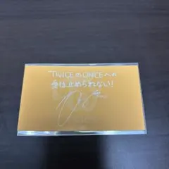 TWICE ジヒョ　メッセージ　カード　ready to be