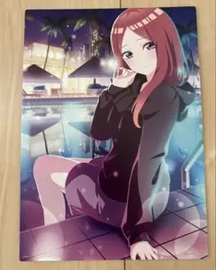 五等分の花嫁 中野三玖 ポスター 5つ子ハネムーン 1番くじ