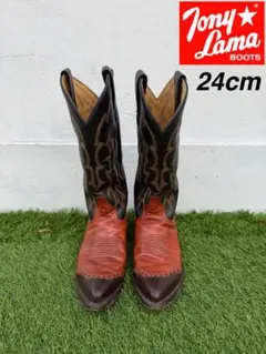Tony☆Lamaトニーラマ ウエスタンブーツ　24cm