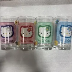 ハローキティ グラスセット 4個