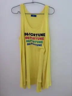 RCWB イエロー タンクトップ 86 FORTUNE y2kのサムネイル