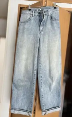 ユニクロ U バギー デニム ブルー ジーンズ