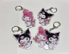 マイメロディ♡クロミ×宇佐美 アクリルキーホルダー