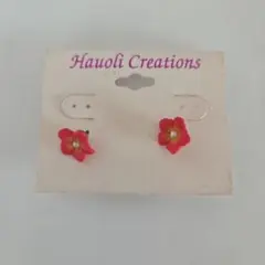 Hauoli Creations フラワーピアス