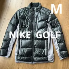 NIKE GOLF メンズ ダウンジャケット Mサイズ　ブラック　ゴルフ