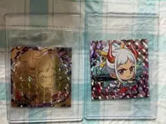 ワンピースシールウェハースヤマト2枚セットです。