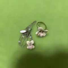 レネレイド　ネックレス　指輪セット