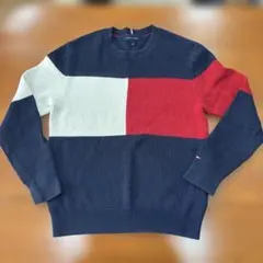 TOMMY HILFIGER ブロックカラー セーター M