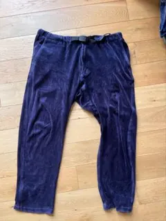 Gramicci ベロアパンツ ネイビー XLのサムネイル