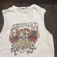 H&M METALLICAコラボ バンドT ノースリーブ Sのサムネイル