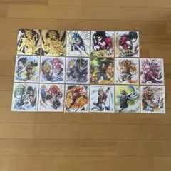 ドラゴンボール 色紙アートセット 16枚
