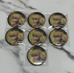 鬼滅の刃 我妻 善逸 無限城編 第一章 ランダムグリッター缶バッジ 7点 セット