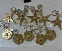CHANELシャネル　クリスマス　ホリデー限定チャーム　カメリア　コメット