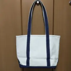 L.L.Bean トートバッグ ロングハンドル　ネイビー　ミディアム