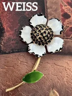 WEISSヴィンテージブローチ9061