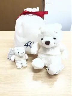 【新品】4℃ 限定 プーさんぬいぐるみセット　ディズニー　Disney