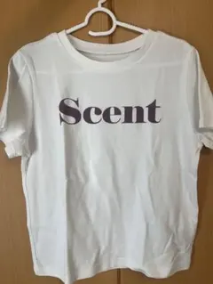 GRL ホワイト Scent プリント Tシャツ
