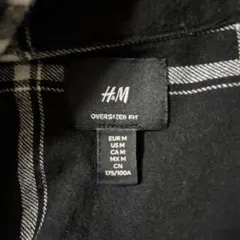 H&M チェックシャツ M
