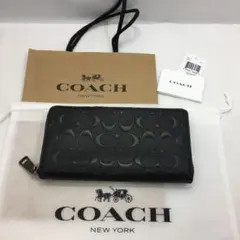 COACH /コーチ 財布　長財布　ラウンドファスナー　新品未使用品