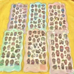 ラブブ　ボンボンドロップシール6枚セット